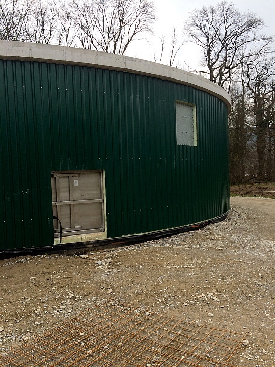 Biogas-Silo