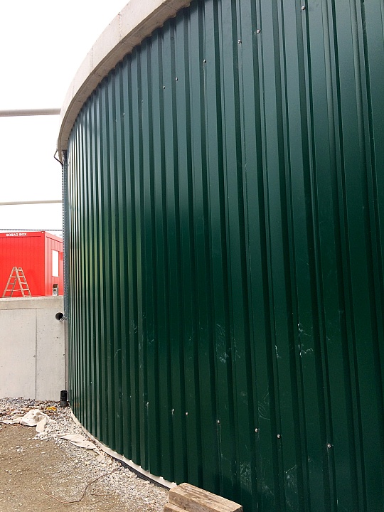 Biogas-Silo